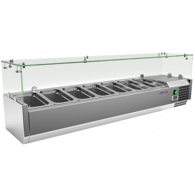 ВІТРІНА ХОЛОДИЛЬНА НАСТІЛЬНА COOLEQ VRX 1500/330