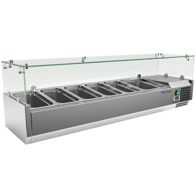 ВІТРІНА ХОЛОДИЛЬНА НАСТІЛЬНА COOLEQ VRX 1500/380